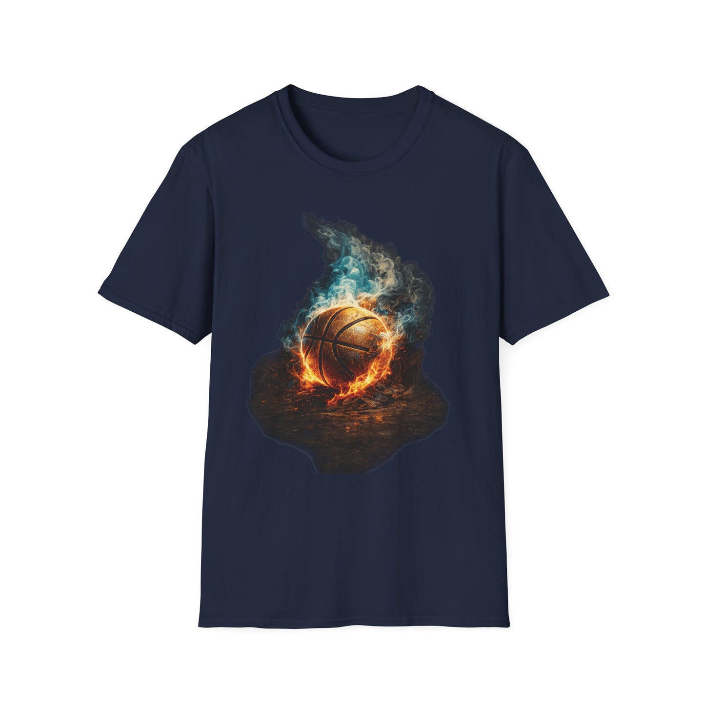 Fiery Basketball Tee