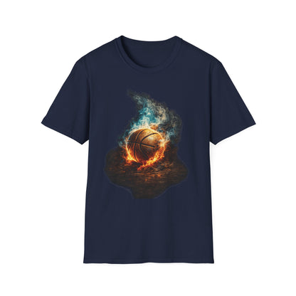 Fiery Basketball Tee
