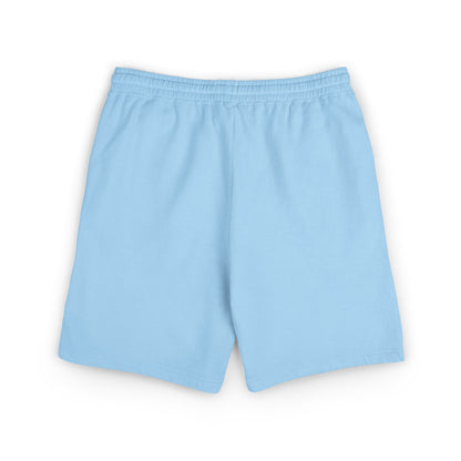 Basketball Ember Graphic Sweat Shorts — Lightweight Fleece Athletic Lounge Wear