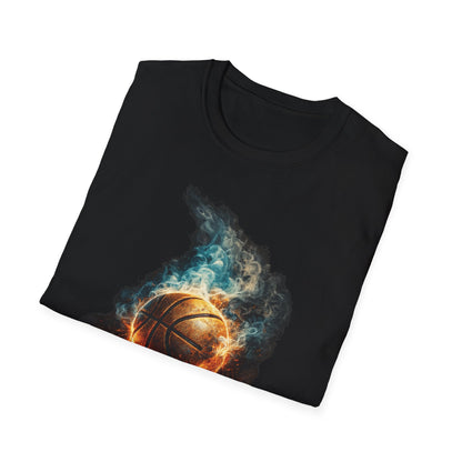 Fiery Basketball Tee