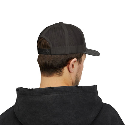 Good Vibes Trucker Cap — Casual Snapback Hat for Beach, Festivals & Everyday Wear