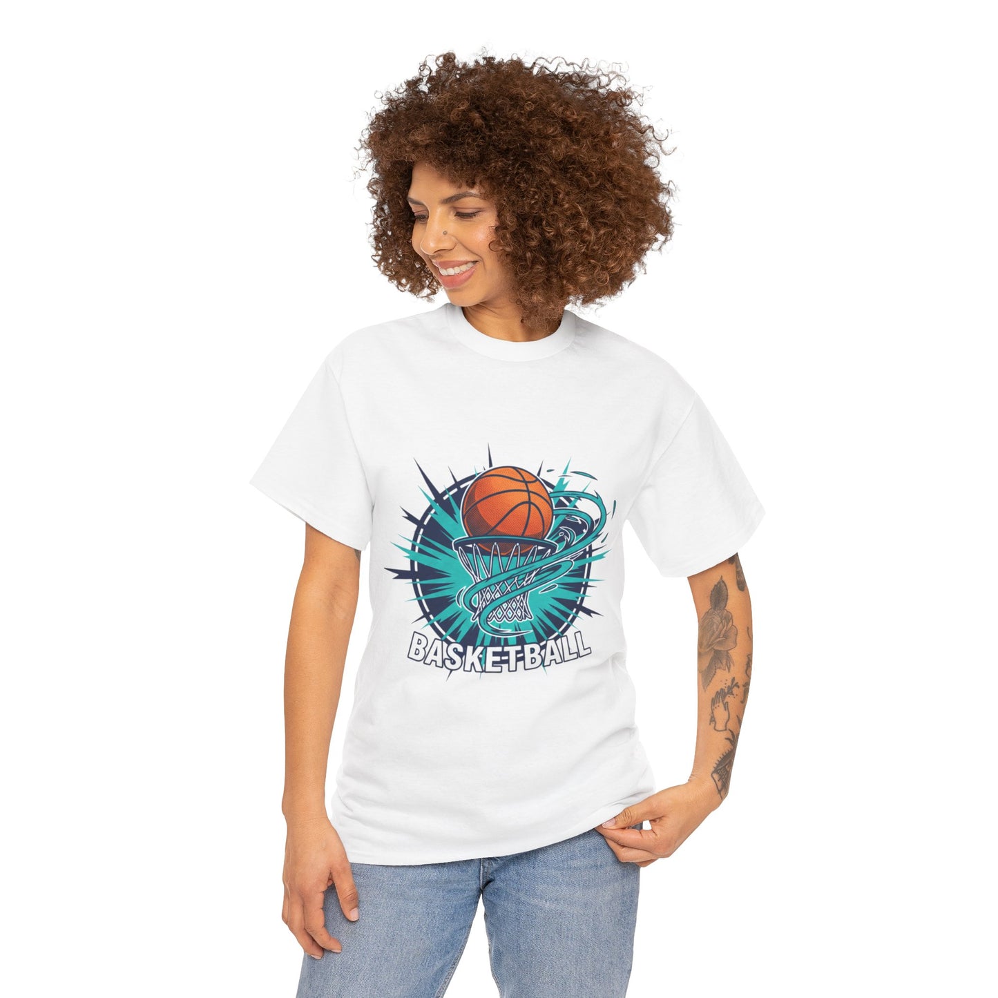 Basketball Wave T-Shirt - Control the Game. Move Different.