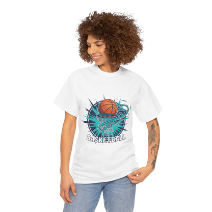 Basketball Wave T-Shirt - Control the Game. Move Different.