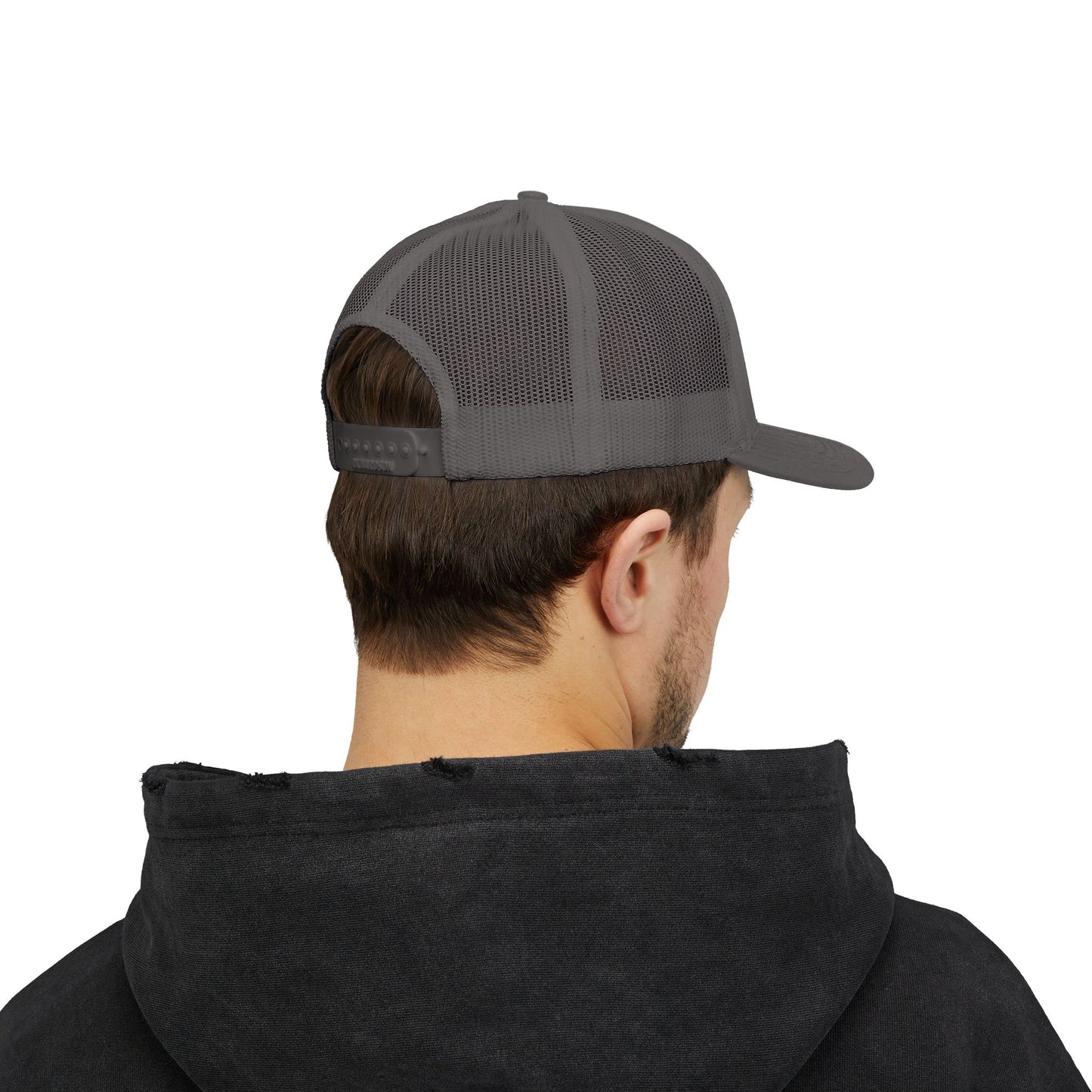 Good Vibes Trucker Cap — Casual Snapback Hat for Beach, Festivals & Everyday Wear