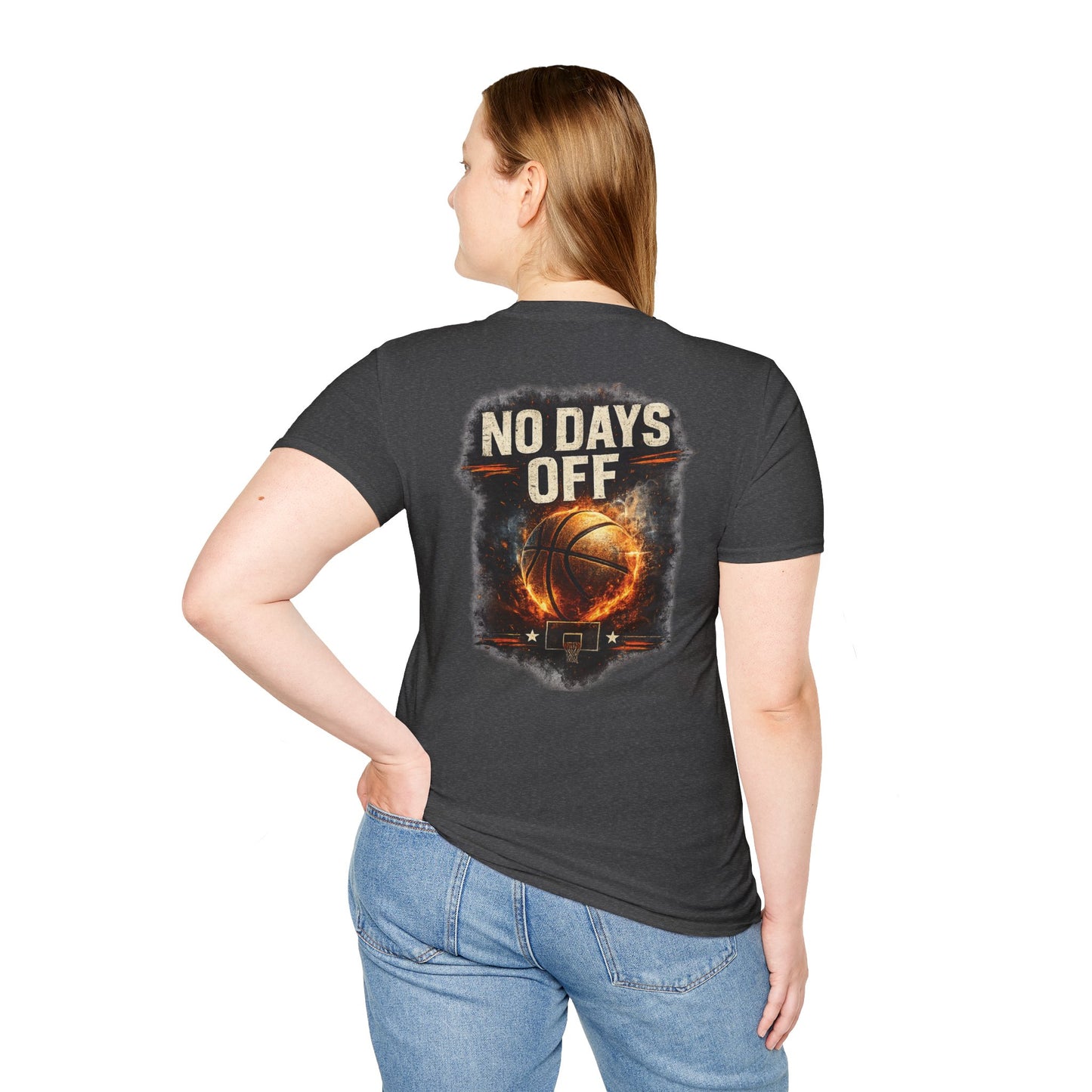 Fiery Basketball Tee