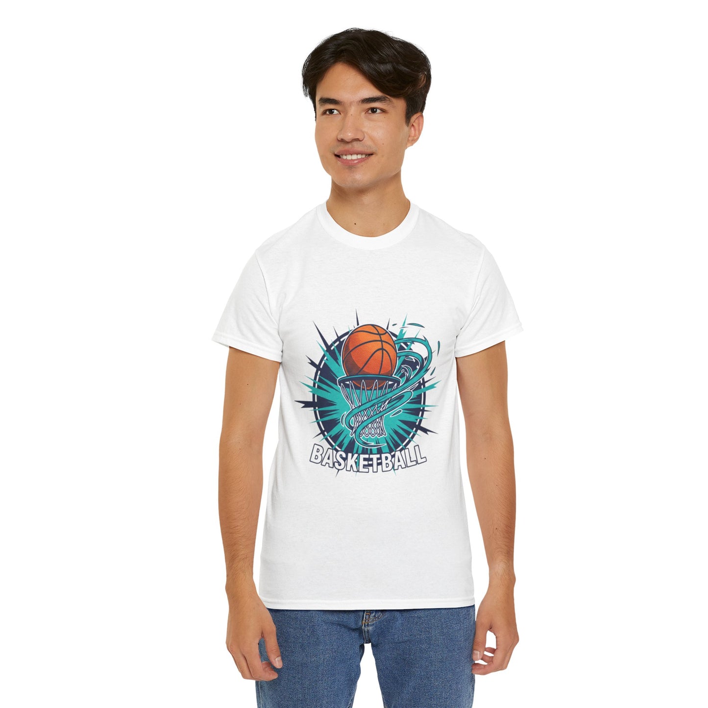Basketball Wave T-Shirt - Control the Game. Move Different.