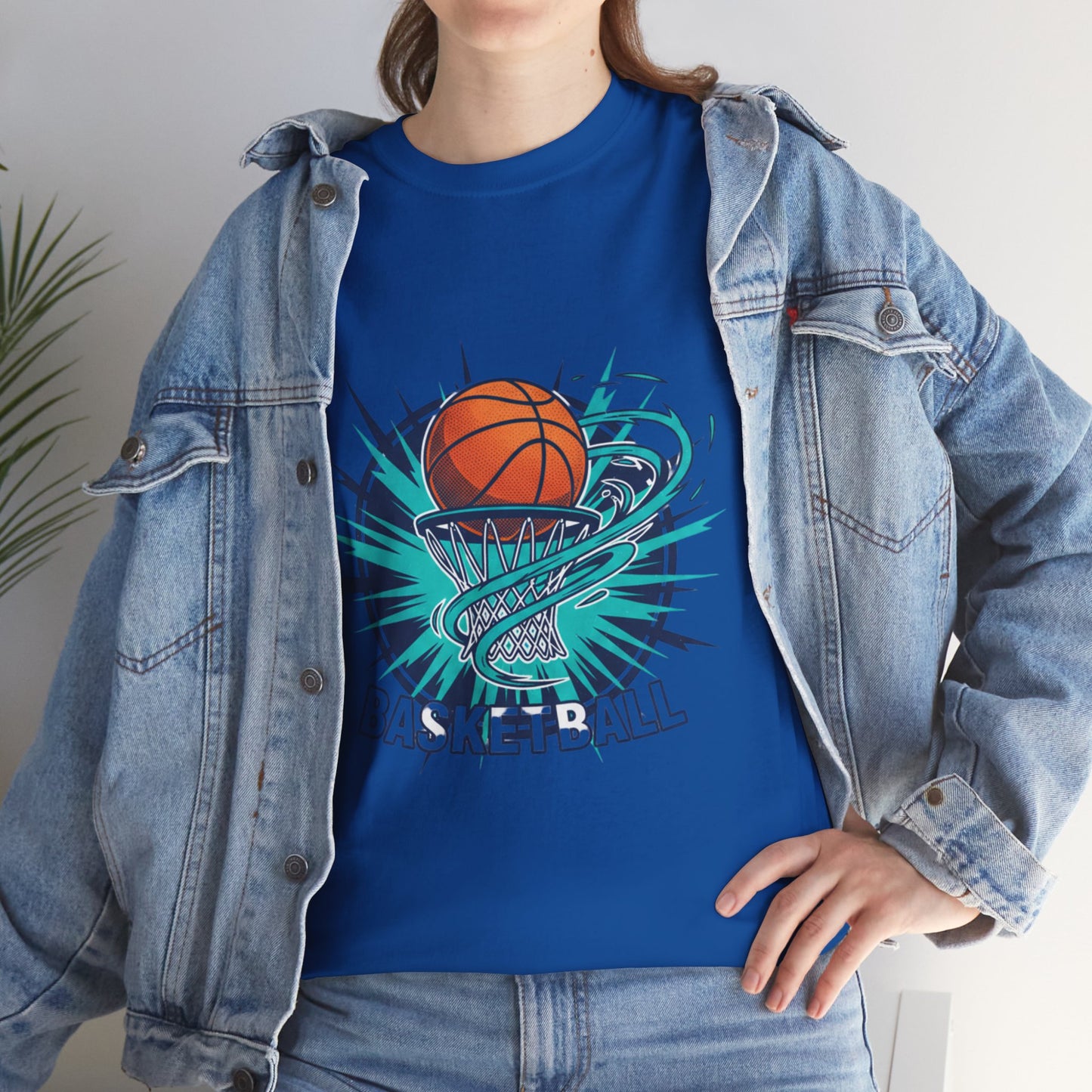 Basketball Wave T-Shirt - Control the Game. Move Different.