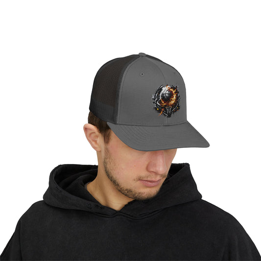 Good Vibes Trucker Cap — Casual Snapback Hat for Beach, Festivals & Everyday Wear