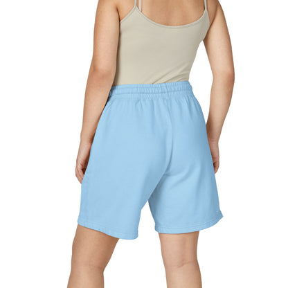Basketball Ember Graphic Sweat Shorts — Lightweight Fleece Athletic Lounge Wear