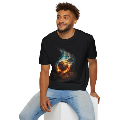Fiery Basketball Tee