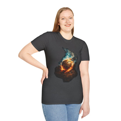 Fiery Basketball Tee