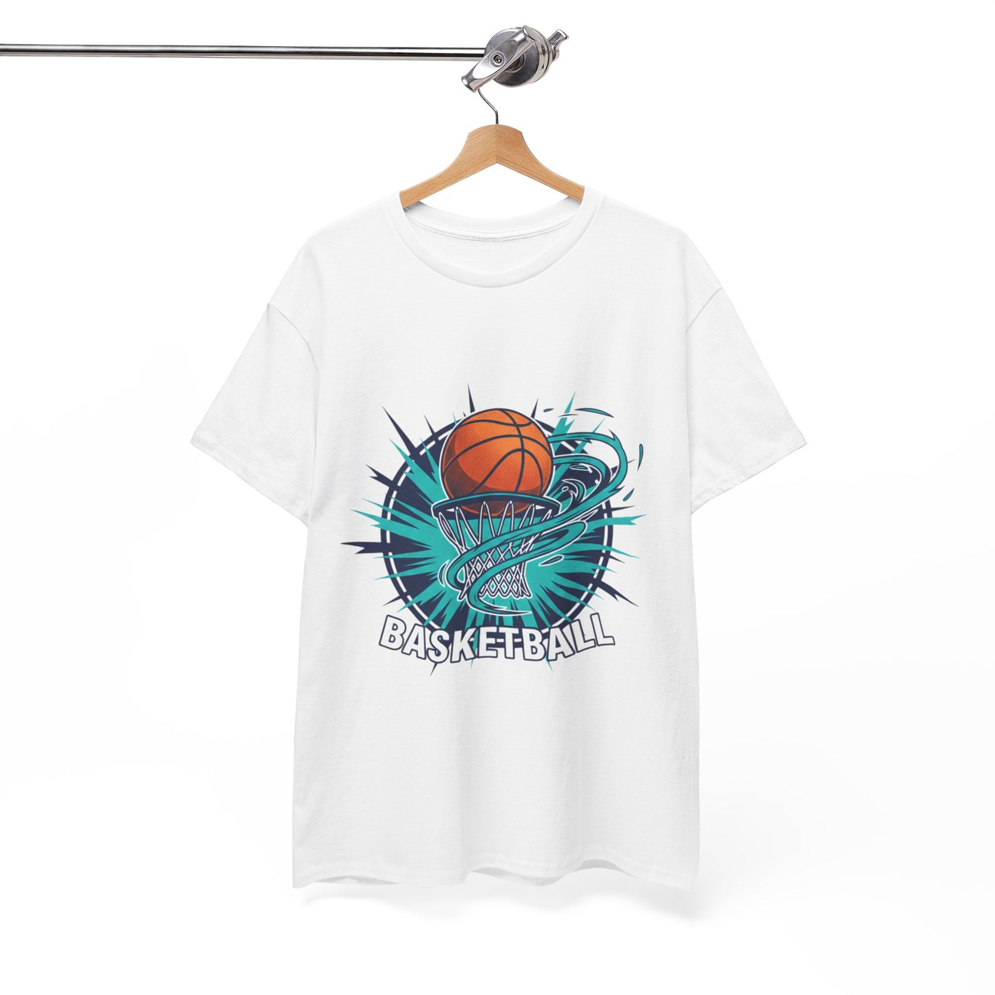 Basketball Wave T-Shirt - Control the Game. Move Different.