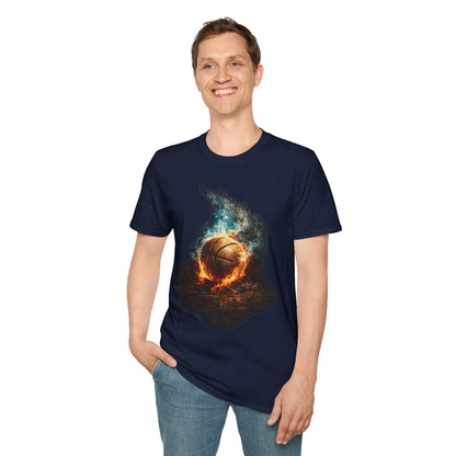 Fiery Basketball Tee