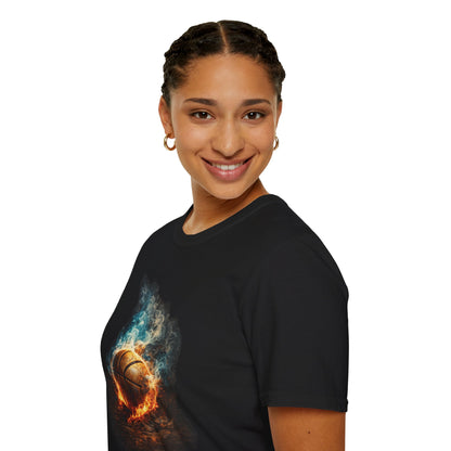 Fiery Basketball Tee