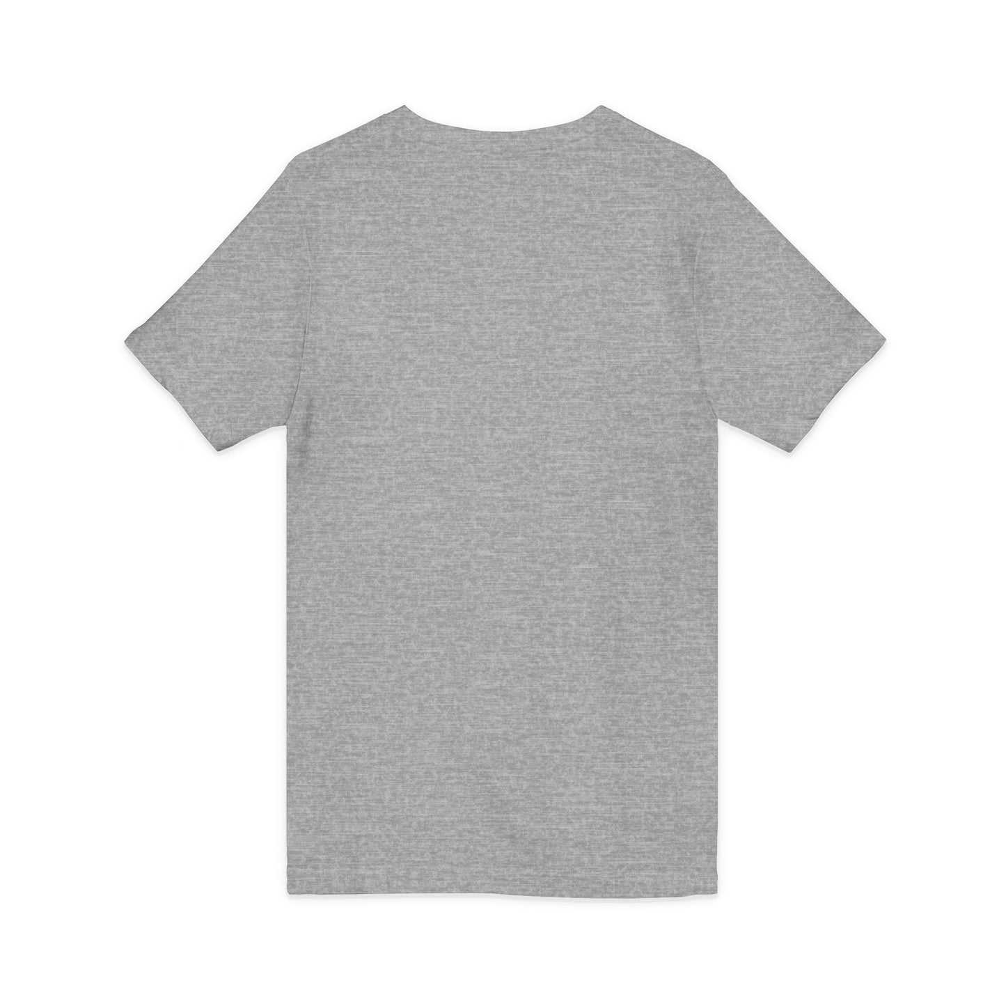 White V-Neck Tee — Customizable Short Sleeve Jersey Shirt