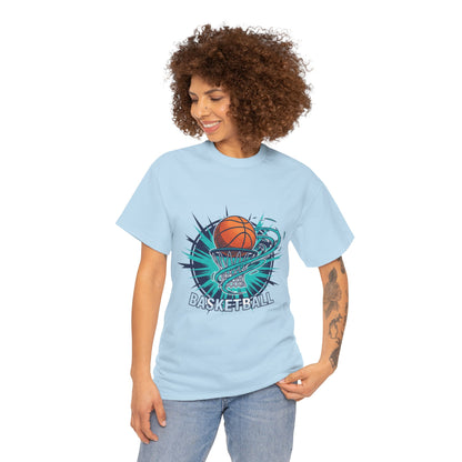 Basketball Wave T-Shirt - Control the Game. Move Different.