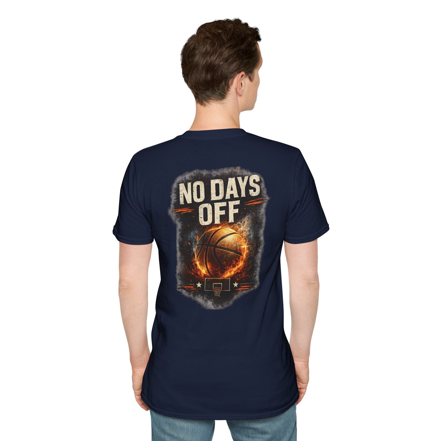 Fiery Basketball Tee