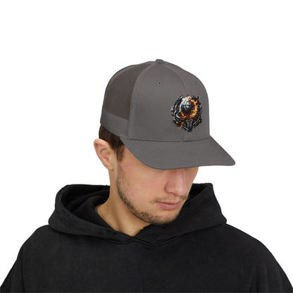 Good Vibes Trucker Cap — Casual Snapback Hat for Beach, Festivals & Everyday Wear