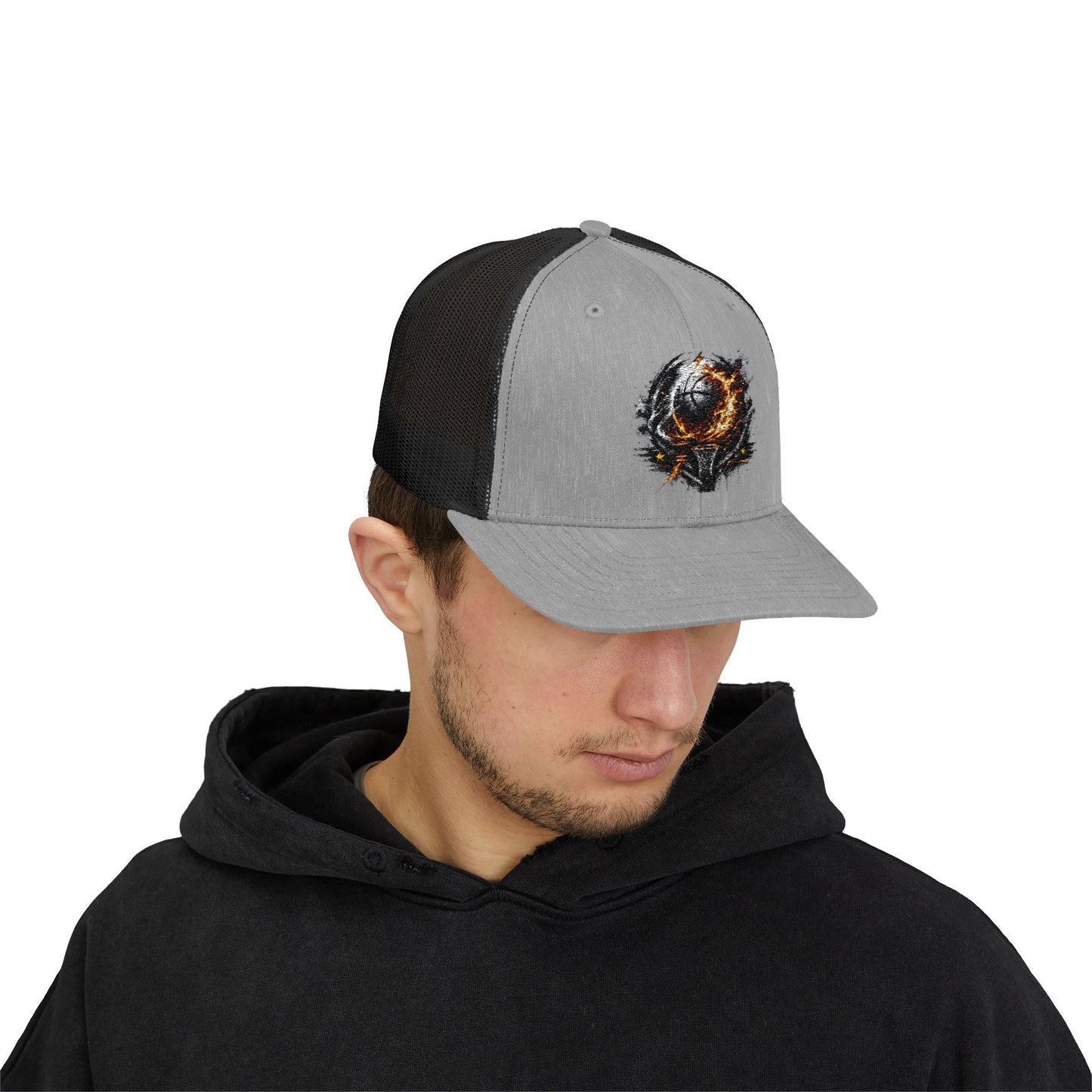 Good Vibes Trucker Cap — Casual Snapback Hat for Beach, Festivals & Everyday Wear