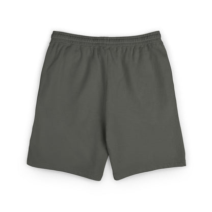 Basketball Ember Graphic Sweat Shorts — Lightweight Fleece Athletic Lounge Wear