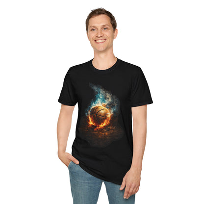 Fiery Basketball Tee