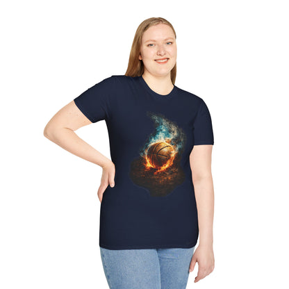 Fiery Basketball Tee
