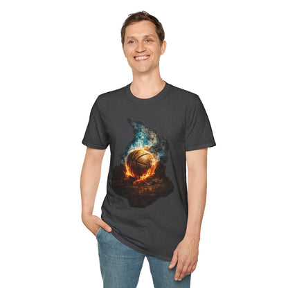 Fiery Basketball Tee