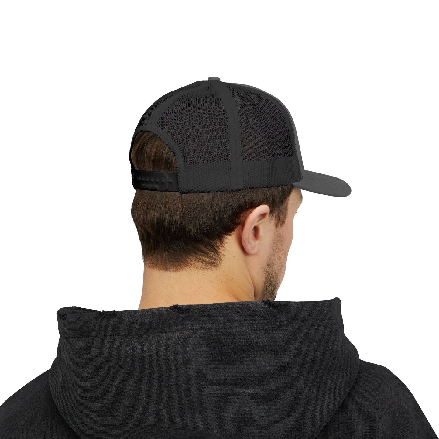 Good Vibes Trucker Cap — Casual Snapback Hat for Beach, Festivals & Everyday Wear