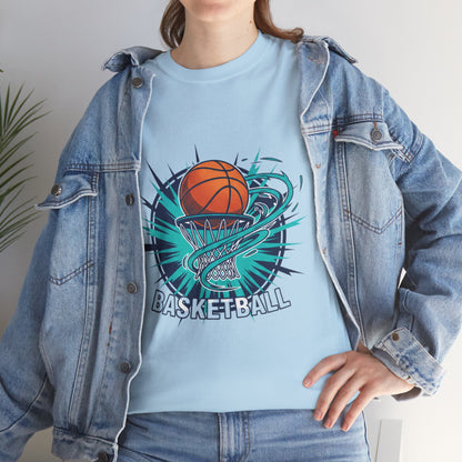 Basketball Wave T-Shirt - Control the Game. Move Different.