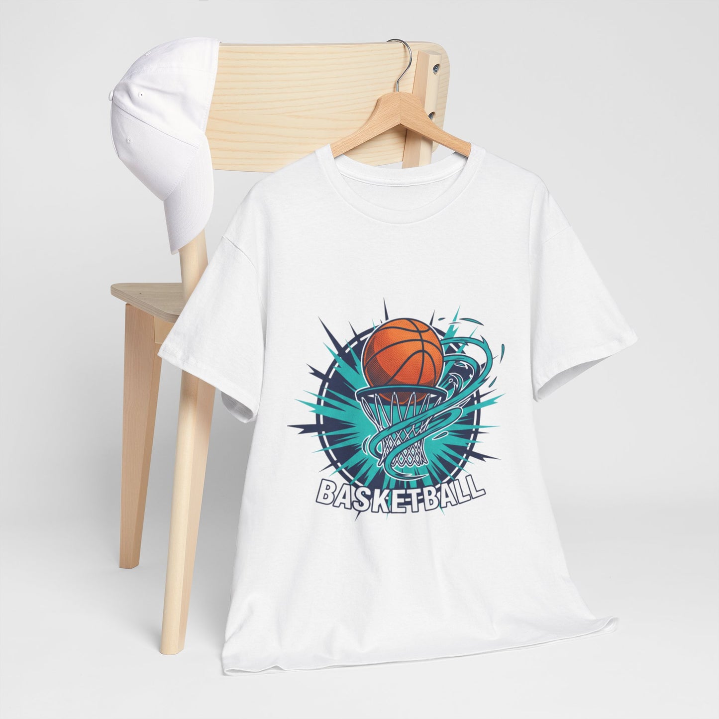 Basketball Wave T-Shirt - Control the Game. Move Different.