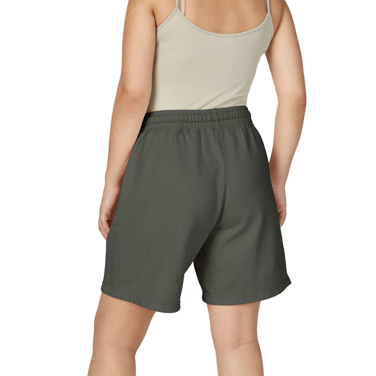 Basketball Ember Graphic Sweat Shorts — Lightweight Fleece Athletic Lounge Wear