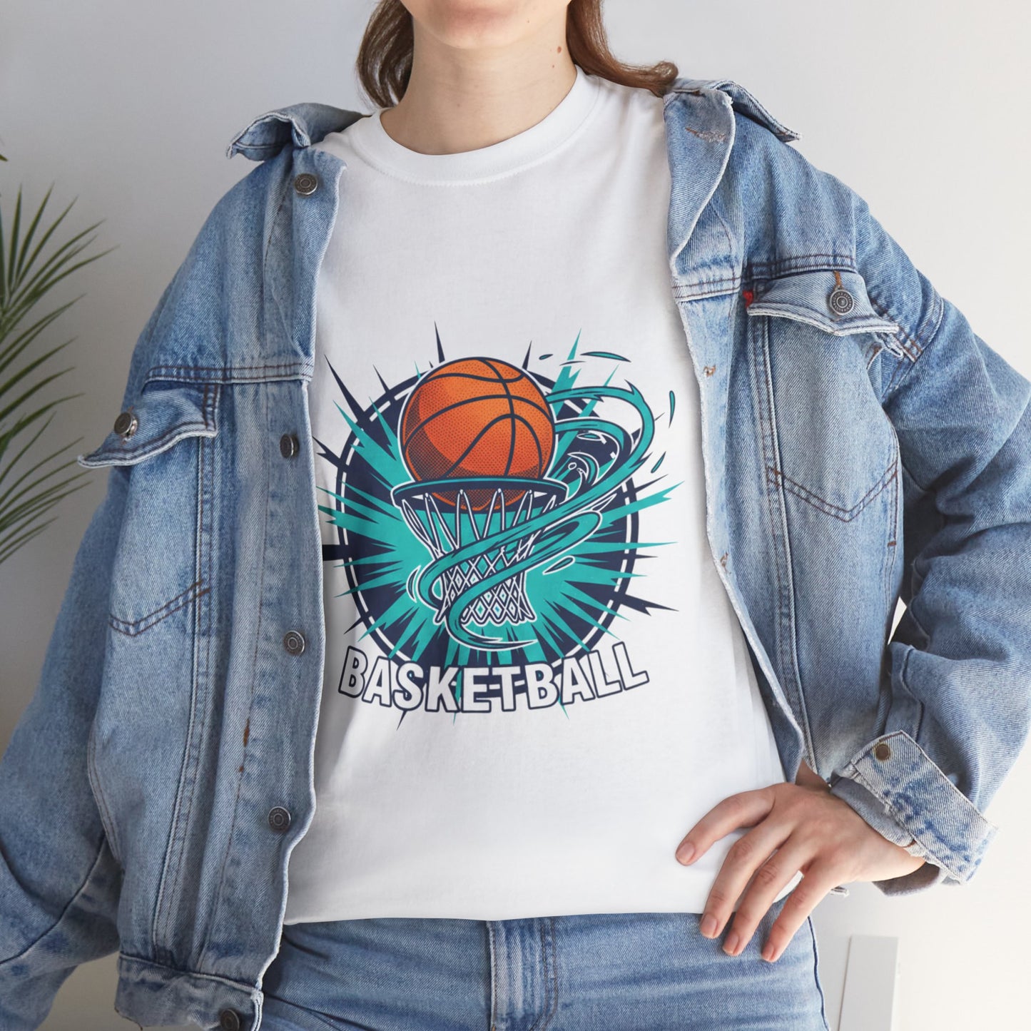 Basketball Wave T-Shirt - Control the Game. Move Different.